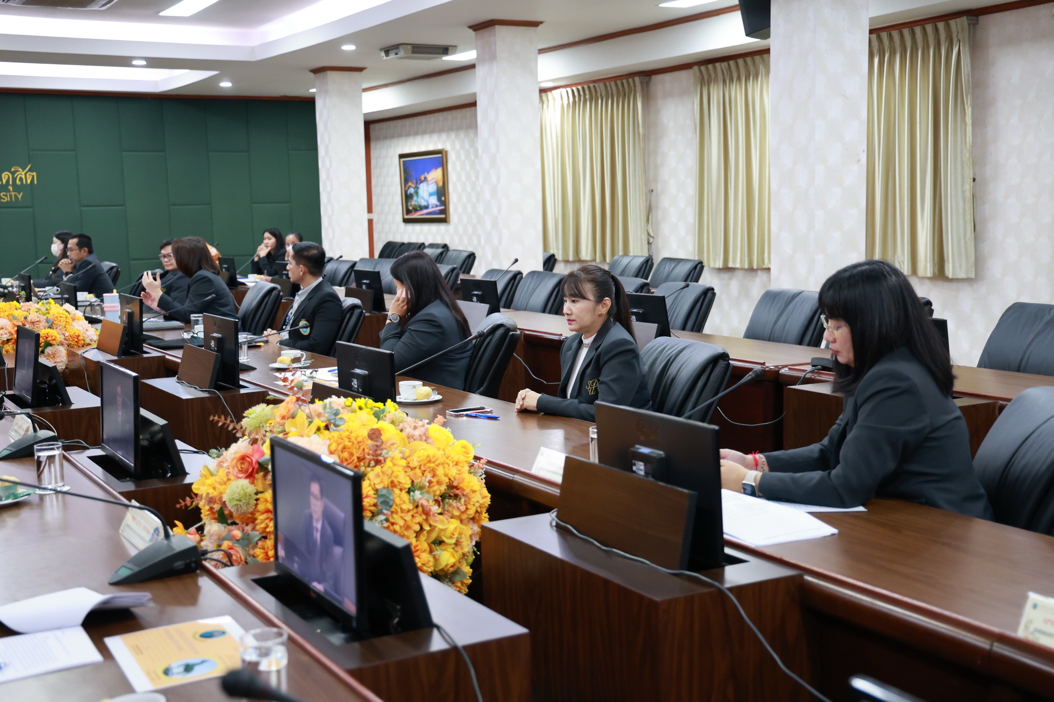 สำนักงานเลขานุการสภามหาวิทยาลัย จัดประชุมสภาคณาจารย์และพนักงาน  ครั้งที่ 4/2568 - ภาพ 2