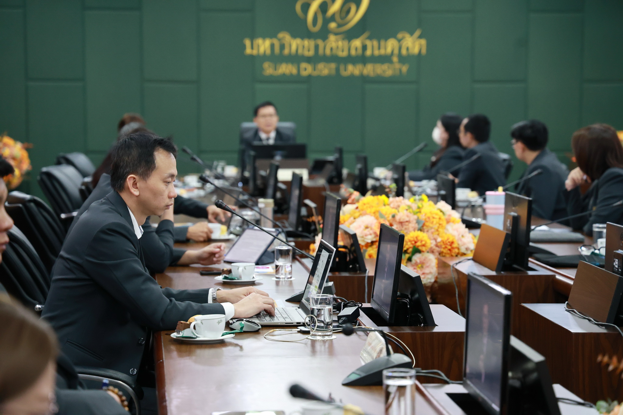 สำนักงานเลขานุการสภามหาวิทยาลัย จัดประชุมสภาคณาจารย์และพนักงาน  ครั้งที่ 4/2568 - ภาพ 3