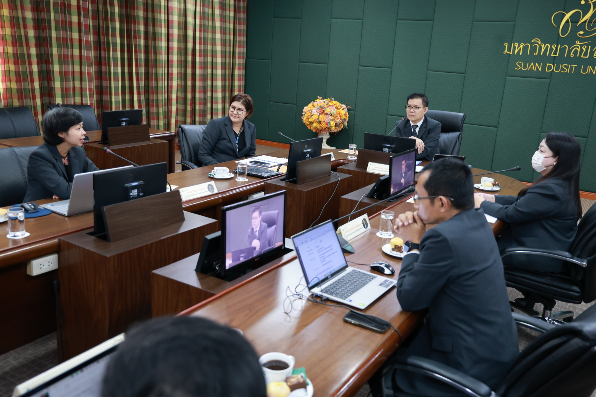 สำนักงานเลขานุการสภามหาวิทยาลัย จัดประชุมสภาคณาจารย์และพนักงาน  ครั้งที่ 4/2568 - ภาพ 4